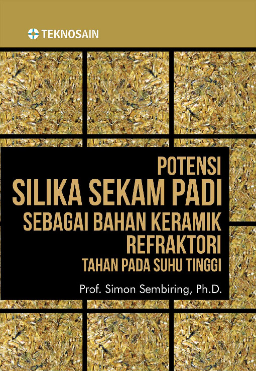 Sampul buku Potensi Silika Sekam...